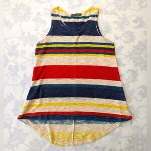 Suzy Shier striped thin knit tank top size XS